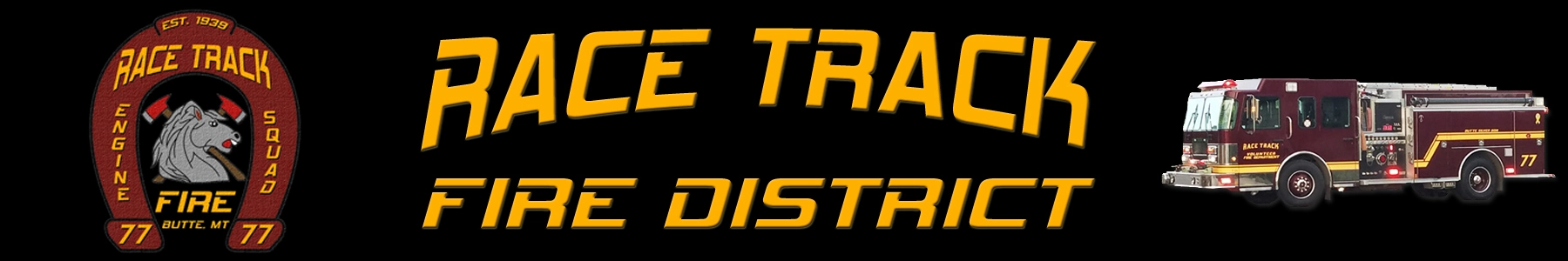 Logo for Race Track Fire District